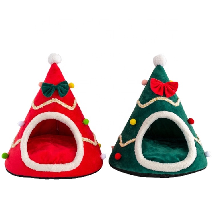 Новый дизайн, оптовая продажа, Рождественская кровать для домашнего питомца, роскошная Новинка, индивидуальная кровать для домашнего питомца, кровать для кошки