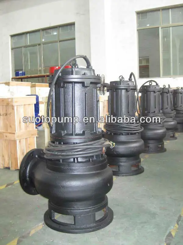 Submersible Sump Pump with Auto Coupling Guide Rail