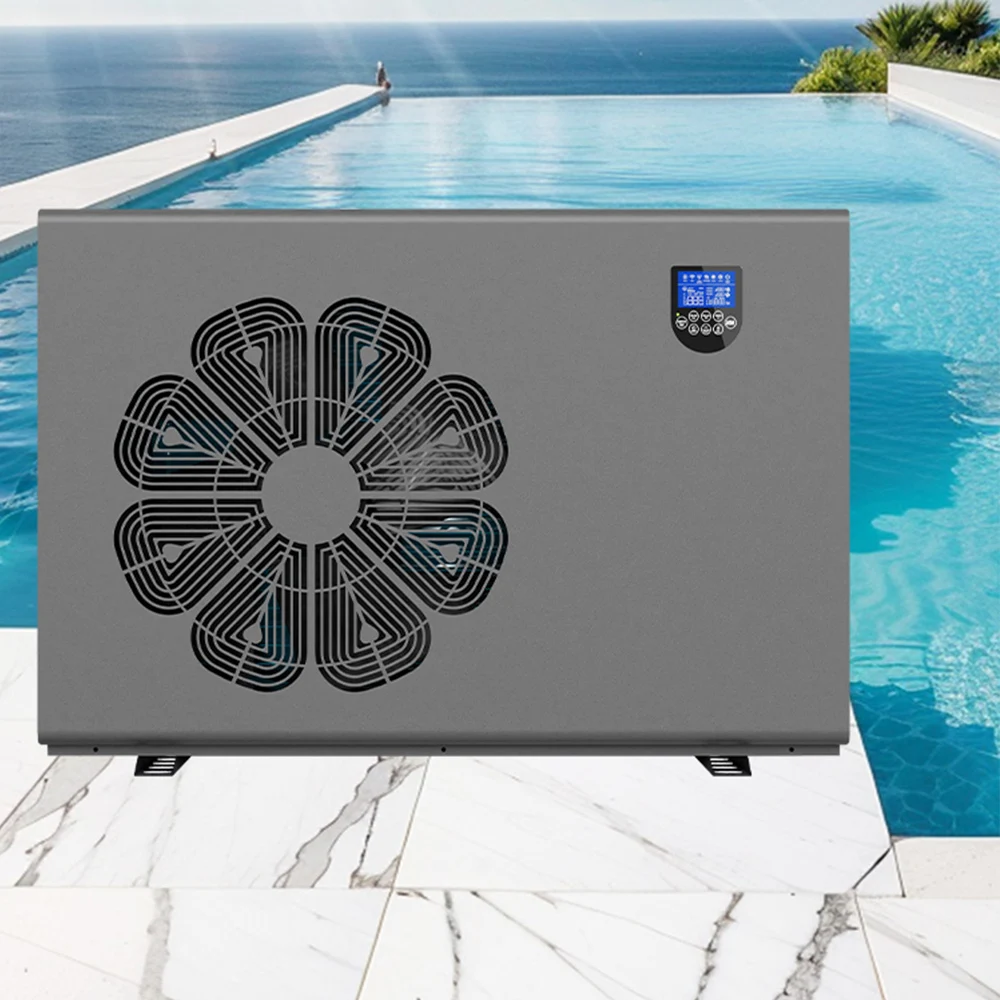 Inverter Swimming Pool Air Heat Source Water Heater Swimming Pool Pump