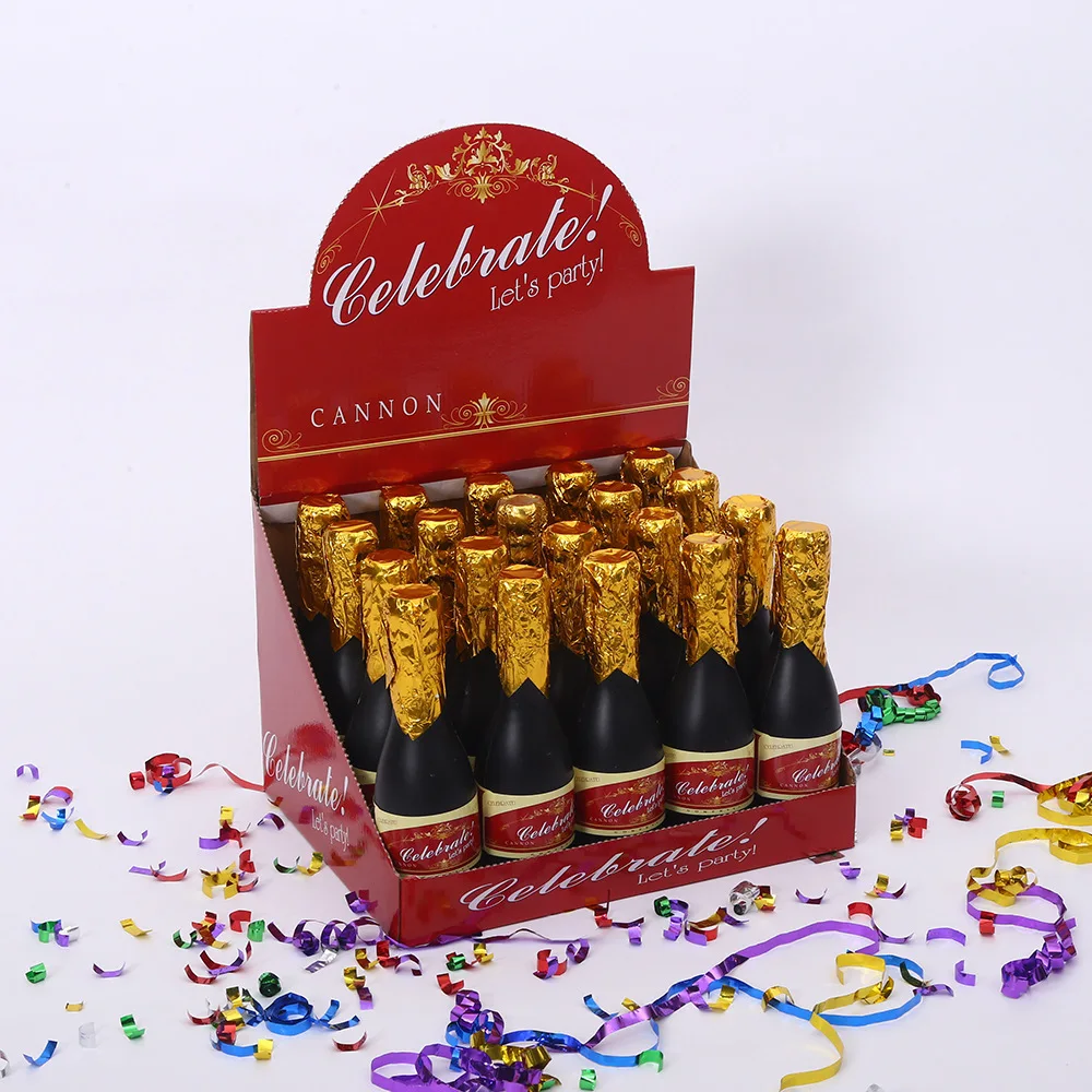 supply hand-turned champagne confetti fireworks atmosphere