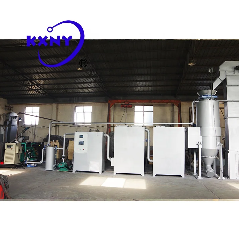 100KW biomass syngas power generator wood gasifier gas generation equipment Alternative Energy Generator