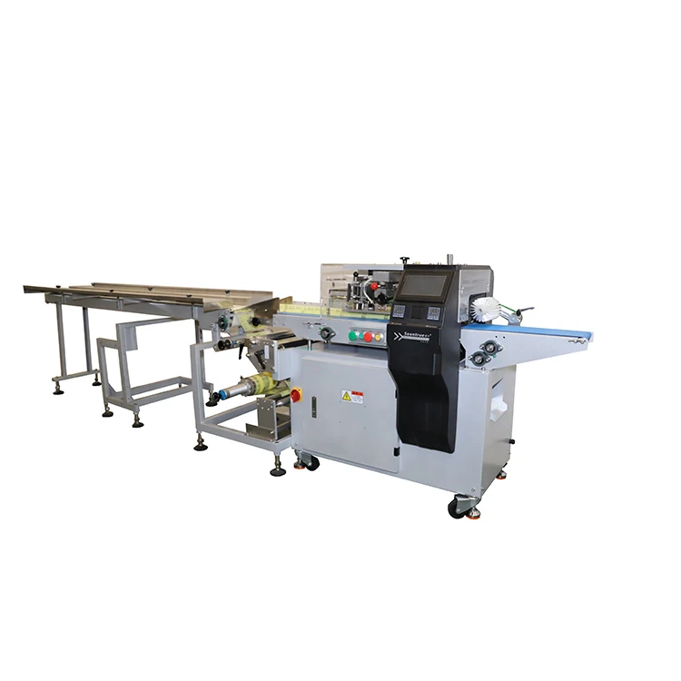 
 Полностью автоматизированная машина для упаковки небольших закусок/сладостей/шоколада  