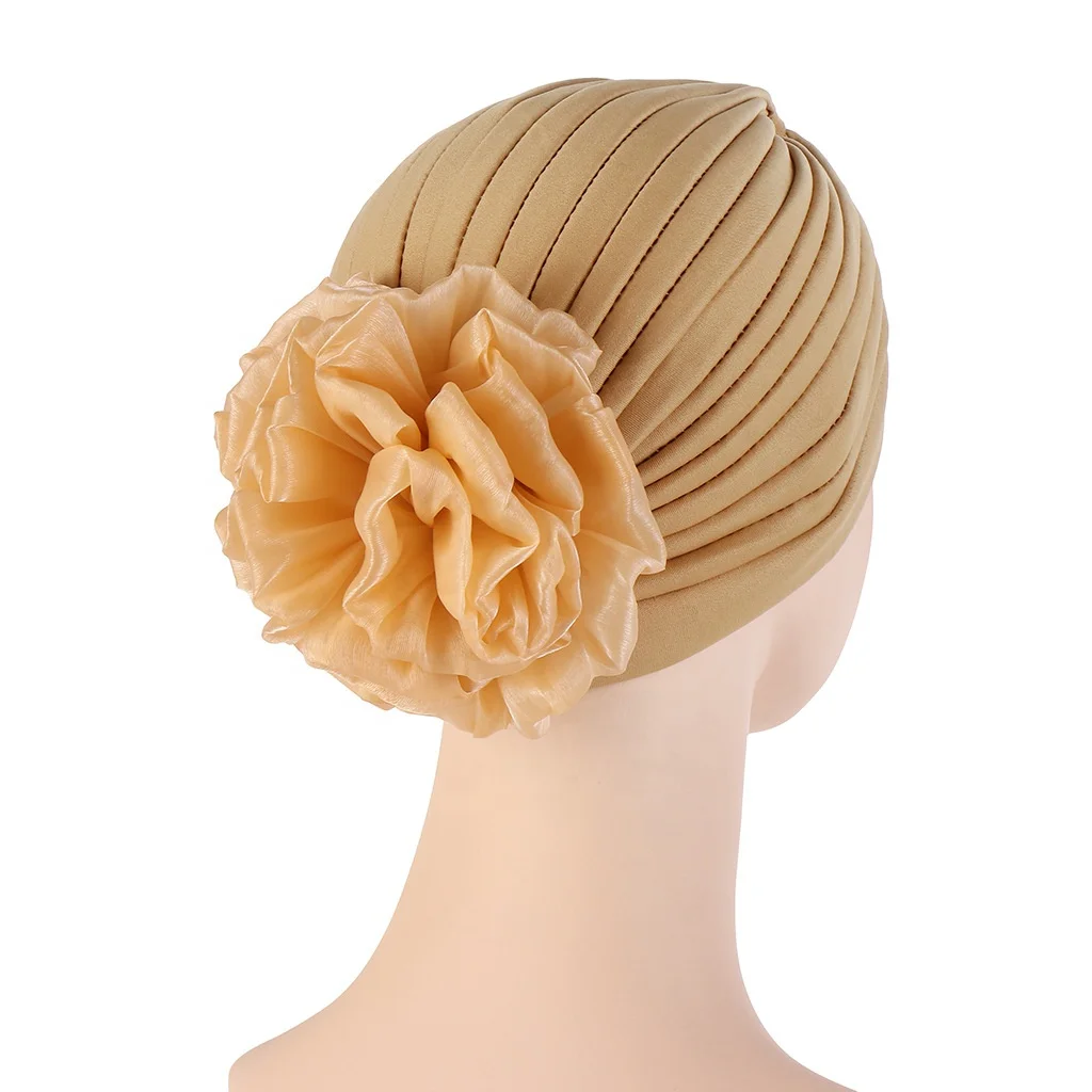 New Soft Solid Color Muslim Ladies Hat Hijab Women Indonesia Muslim Cap
