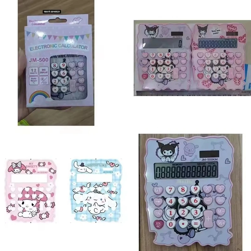 Wholesale Cartoon Mini Calculator Kawaii Students Stationery Cute Anime ...