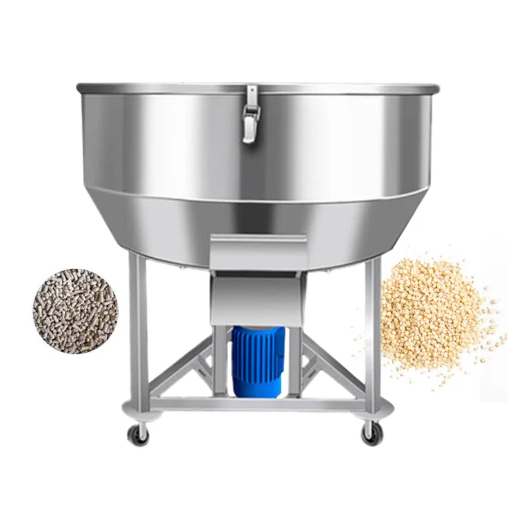 Factory Price Poultry Feed Mixer Mixing Powder Grinder And Food Grade Machine Pigeon Mix Horizontal Tank