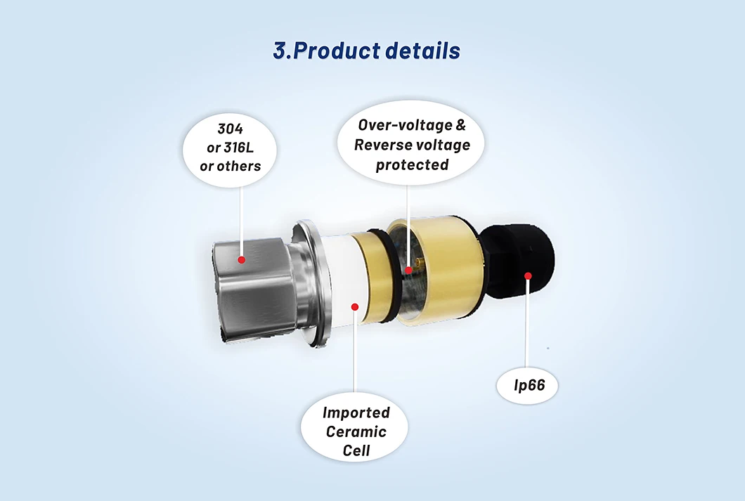 Mems Pressure Sensor Biometric Pressure Transducer Biometric Pressure Sensor