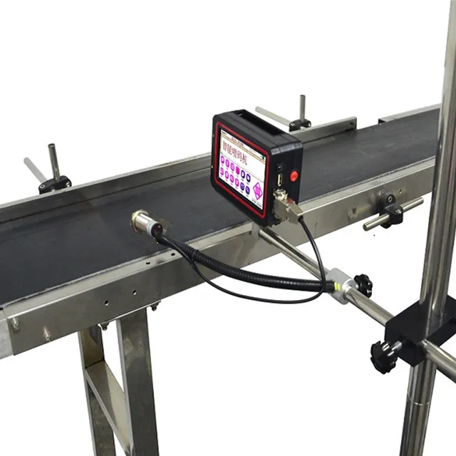 Small Automatic Hand Jet Printer 48 MM Large Character Double Head Card Printer