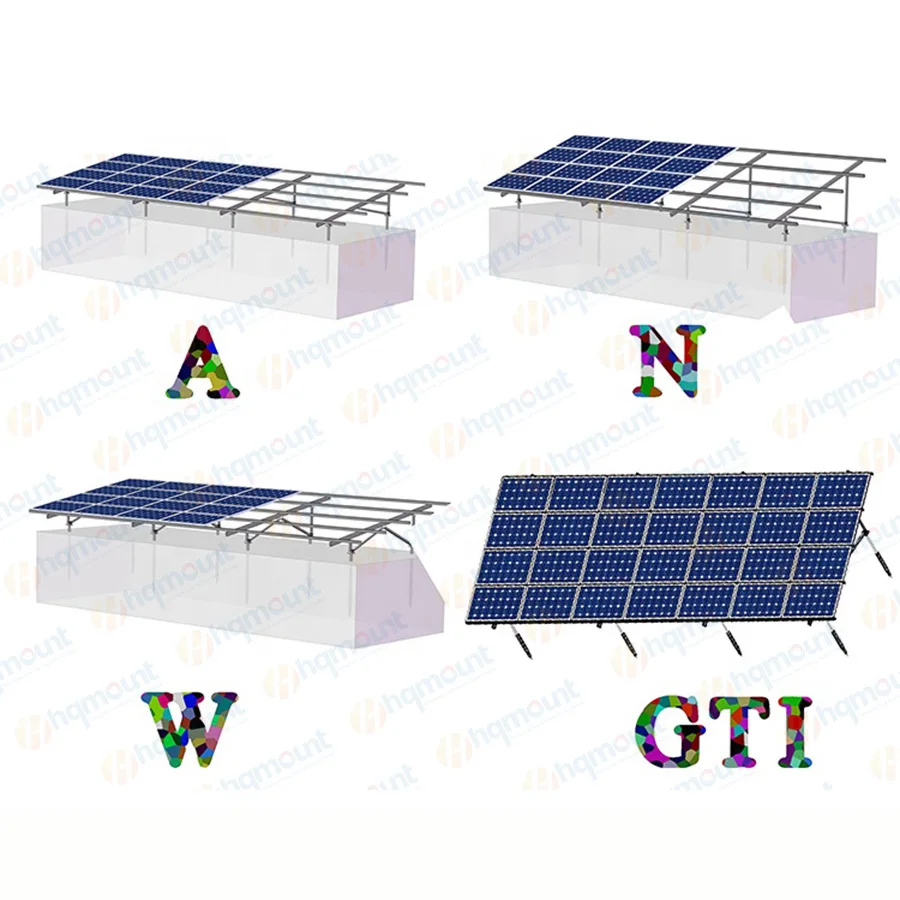 Aluminum Ground Solar Mounting System Solar Panels Installation