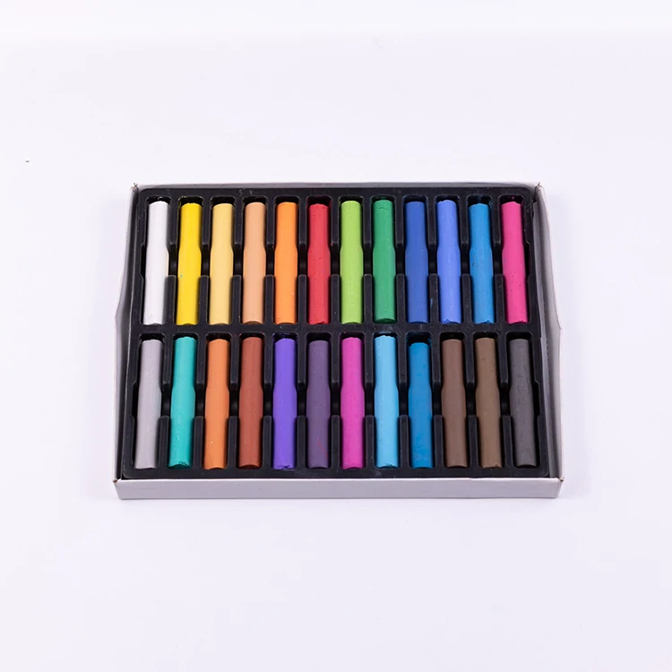 Оптовая продажа креативная пастель 12/24/36/48 набор цветных мелков для рисования