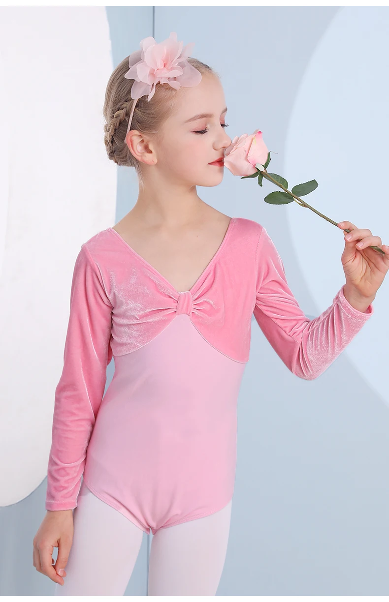 定制新设计舞蹈服装女孩吊带背心纯棉练习紧身服装一体式套装优雅芭蕾