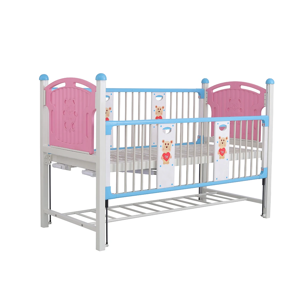 Electric Full Enclosed Pediatric Bed with Infusion-Foldable Hospital & School Healthcare Equipment with Training Stand 4