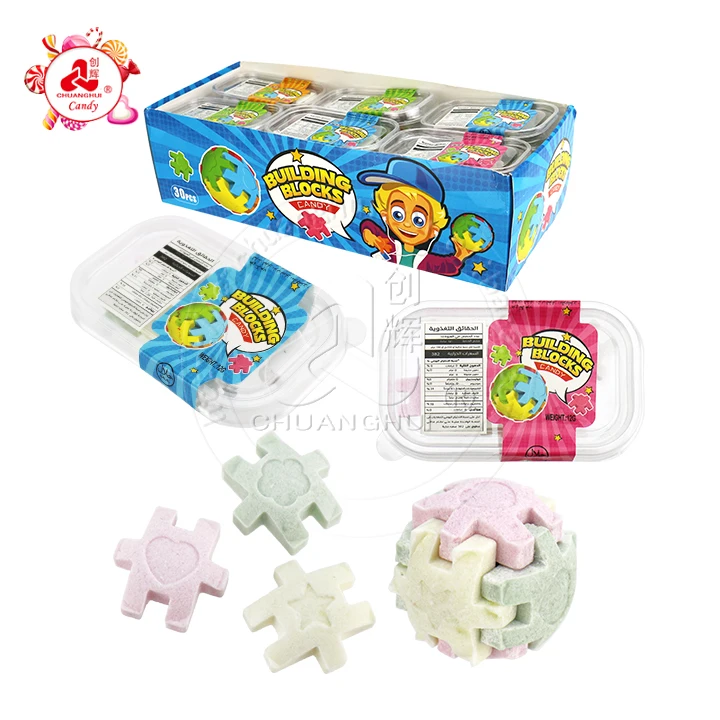 building block candy