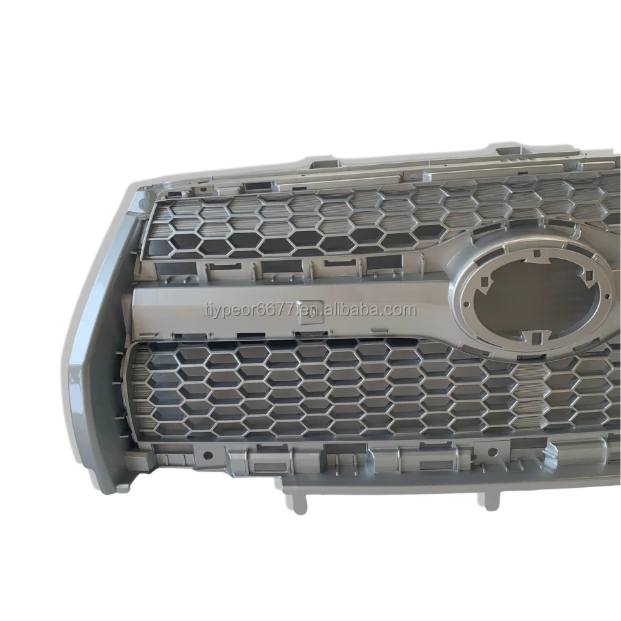 product tiypeor front bumper grille assembly black abs upper grille fits for toyota rav4 2009   2012 1pc-6