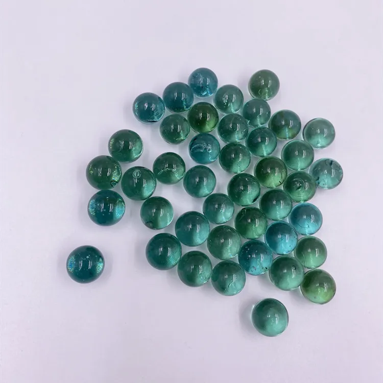 Оптовая продажа, дешево, горячая Распродажа, прозрачные стеклянные мраморы, красочные 14 мм, 16 мм