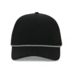 5panel Black(rope)