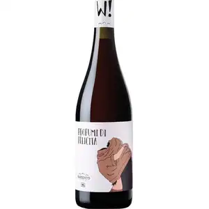 Italian Red Wine Primitivo IGP Puglia Dry Sweet Taste for Pasta Meat Sauce 6 Bottles Per Box Bulk Packaging Whisky Alternative