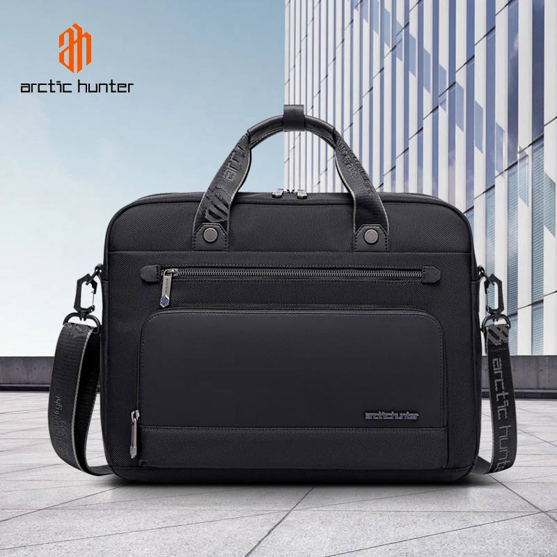 ARCTIC HUNTER Men's Laptop Briefcase Lightweight Durable