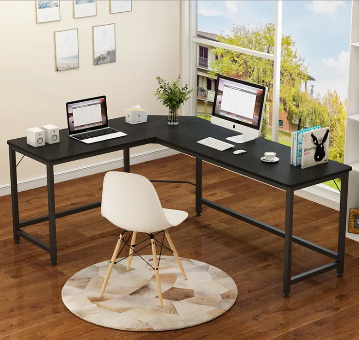 Simple Modern Large Cheap Study Table Height Adjustable Standing Computer Desks