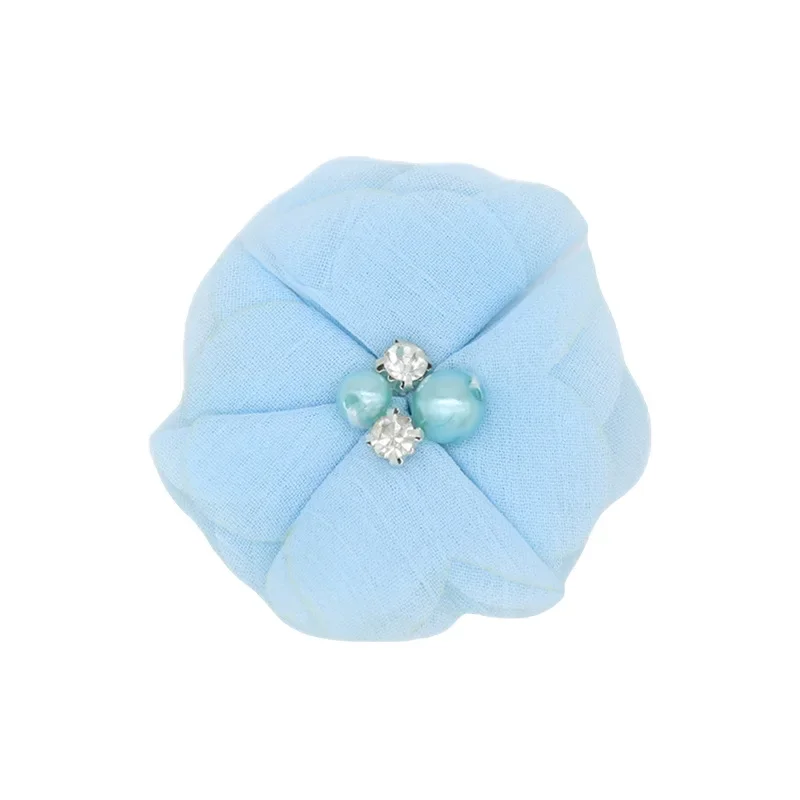 Multi-function White Hairbands Head Make Satin Ribbon Flowers 6cm ...