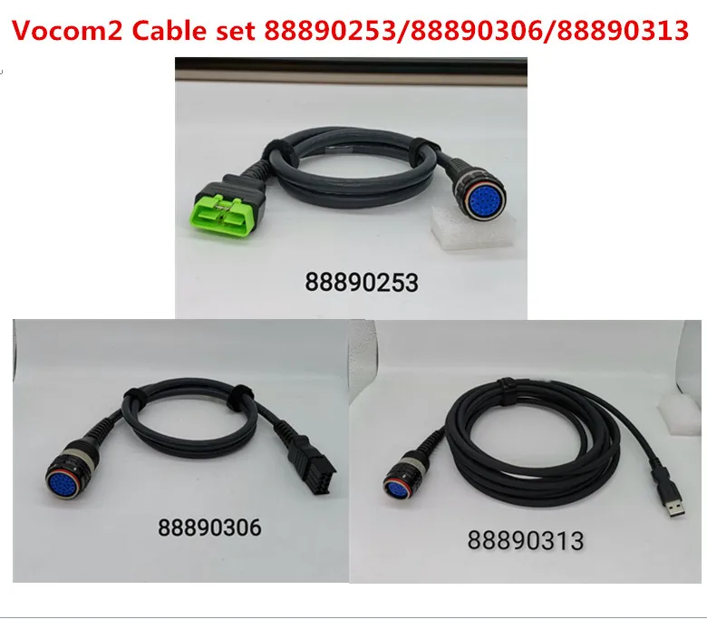 VOCOM 2 Cable Set 88890313 88890306 88890253