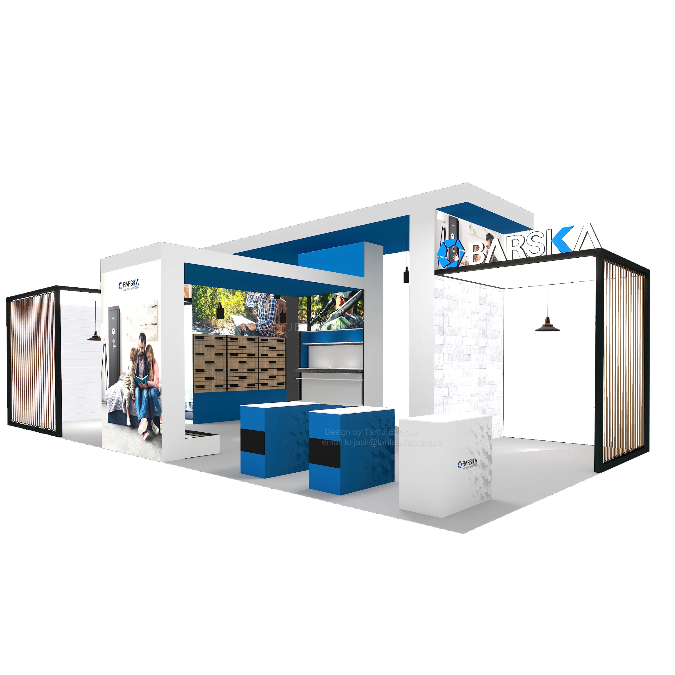 Custom Modular Trade Show Booth Design For Exhibition Display Stand ...