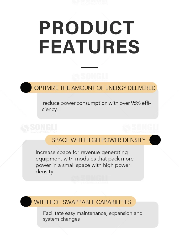 Vertiv Rectifier Module R48-2000e3 Telecom Power Supply 2000w Telecom ...