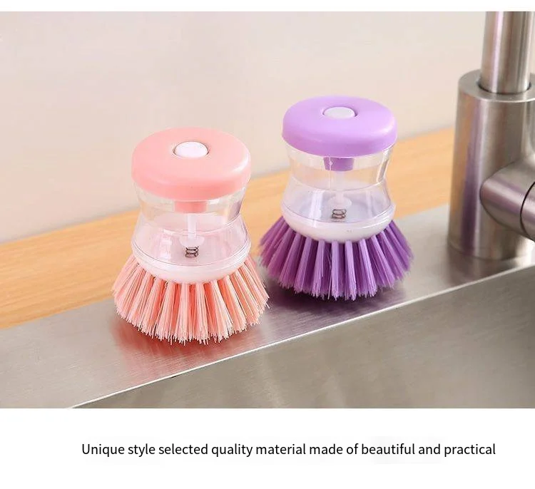 Liquid washing brush Press type automatic liquid washing brush multi-function decontamination cleaning supplier