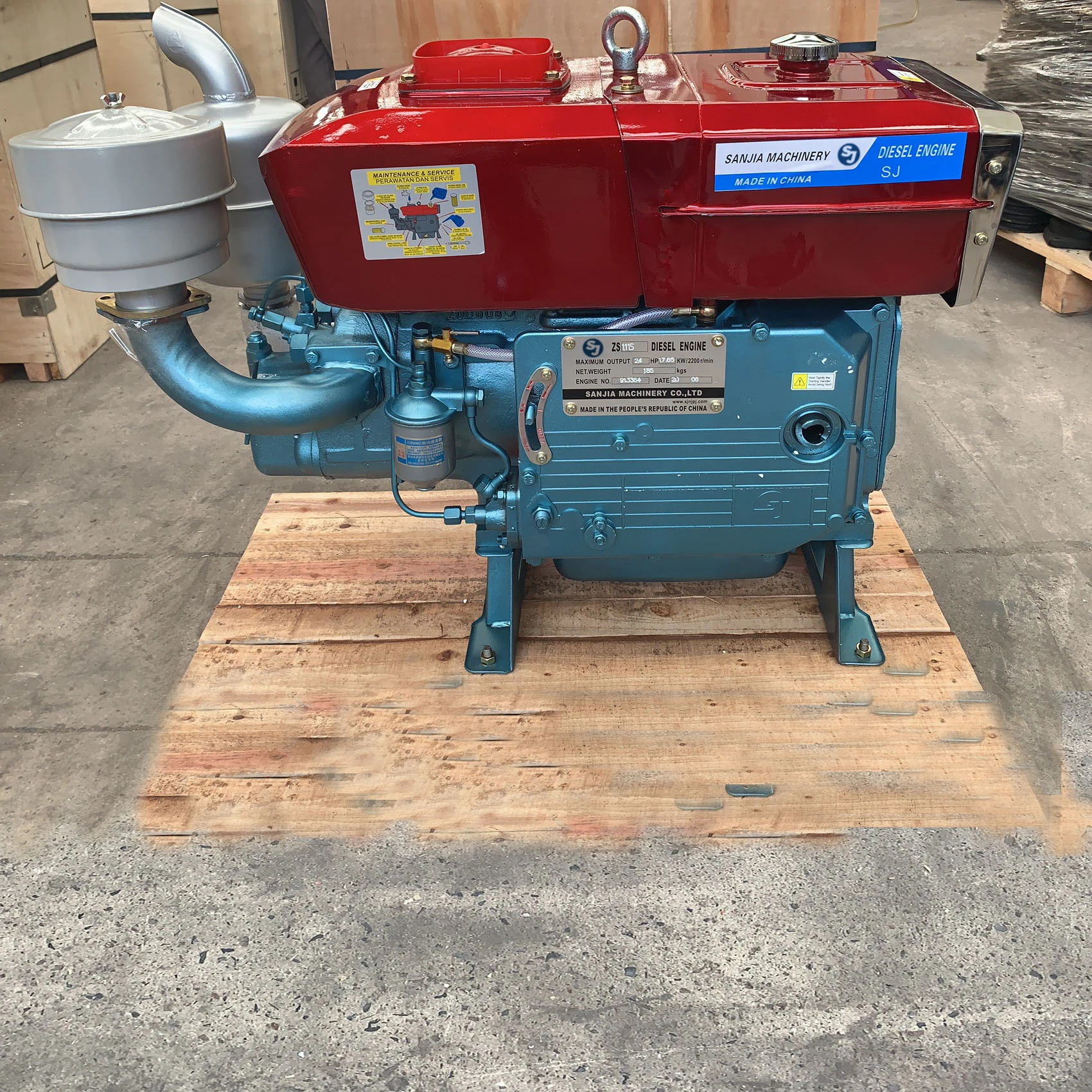 Changfa AMEC Series 20hp ZS1115 Diesel Engine - Easy to Operate