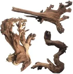 fish aquarium decoration driftwood malaysia mangrove wood