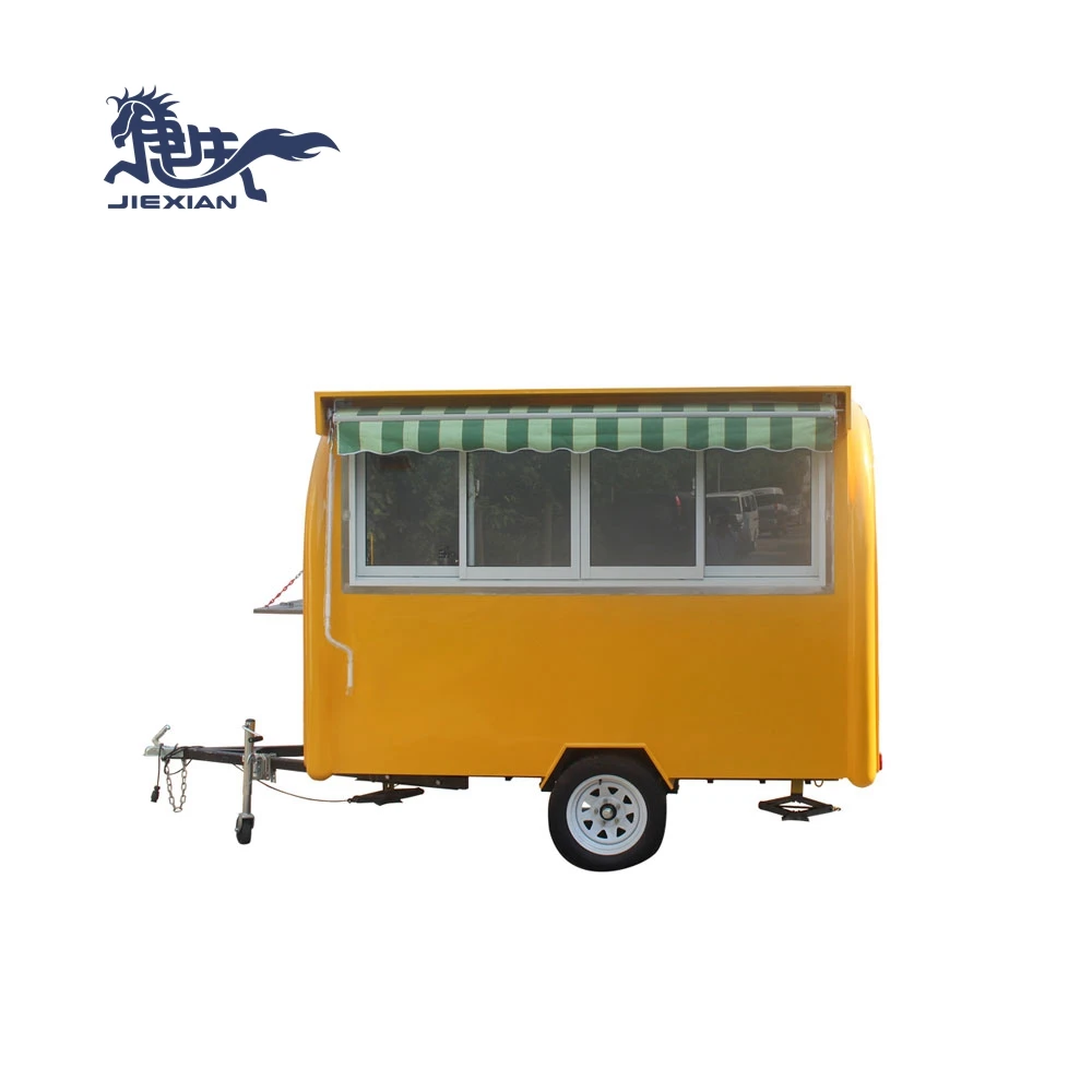 Jxfr280h Mobile Food Kiosk/mobile Coffee Shop With Wheels Design Pizza