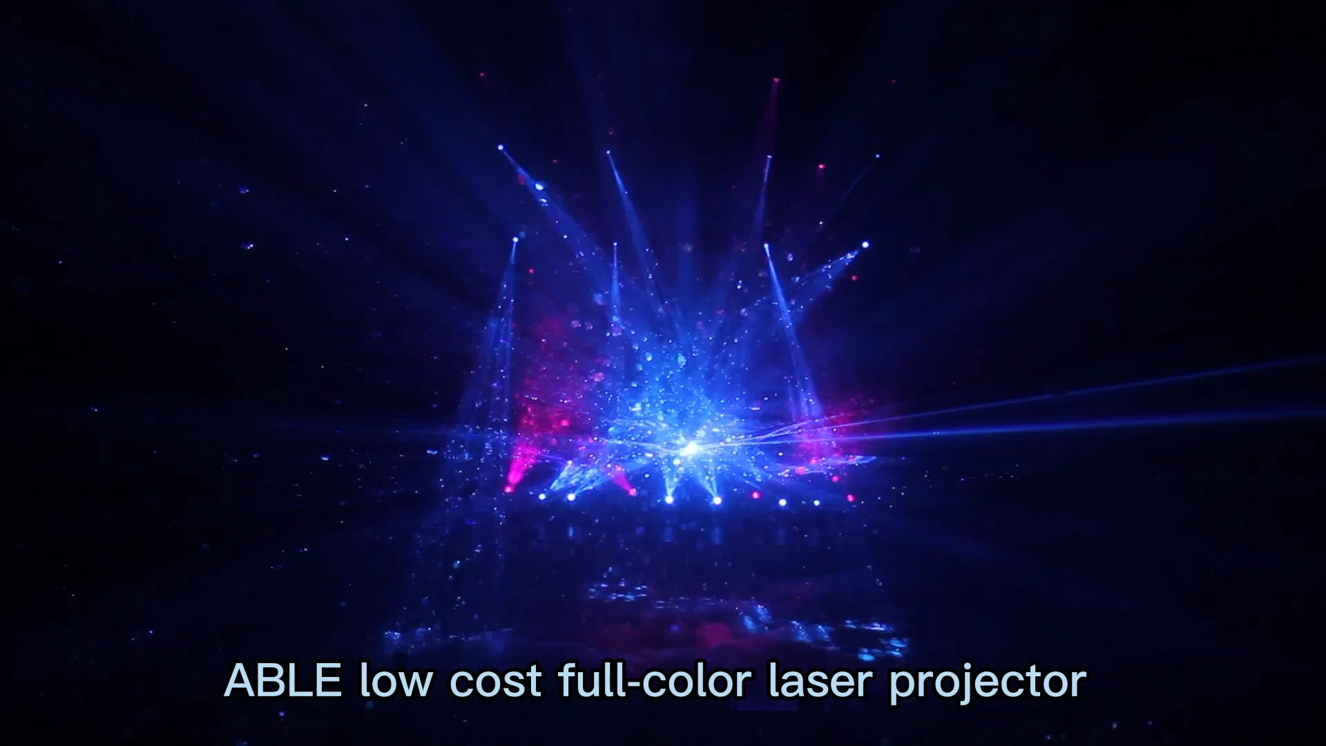 Outdoor Stage Laser Light 30W RGB Full Color ILDA Laser Projector