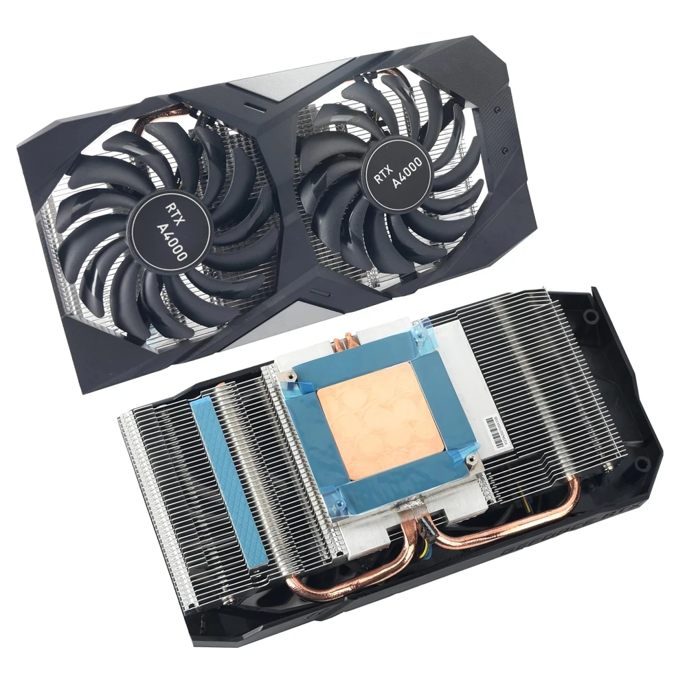 【ジャンク】RTX 3060 Ti ファン回らず 外部冷却で動作確認済 New PNY RTX 3060 GPU ヒートシンクとファン交換用 RTX A4000用