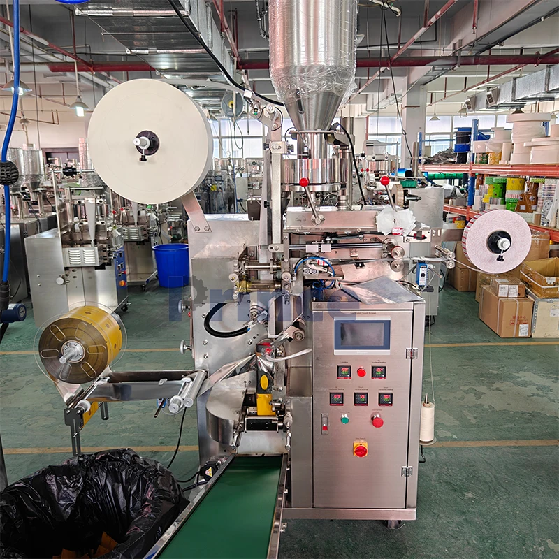 High Speed Inner and Outer Tea Bag Filling Sealing Pack Manufacturing Machine Sachet Square Tea Bags Packing Production Machine