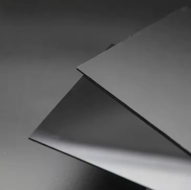 Translucent Colored 12x18 Black Matte Pastel Light up square  Curved Led Light Acrylic Sheets for Door Panel