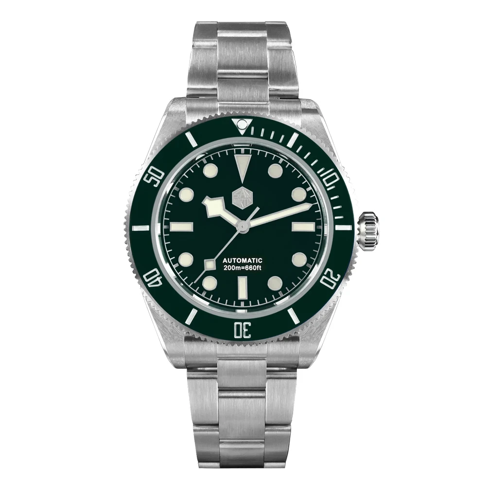 Wholesale San Martin SN0008-G Luxury Men Watch 40mm Classic Retro 