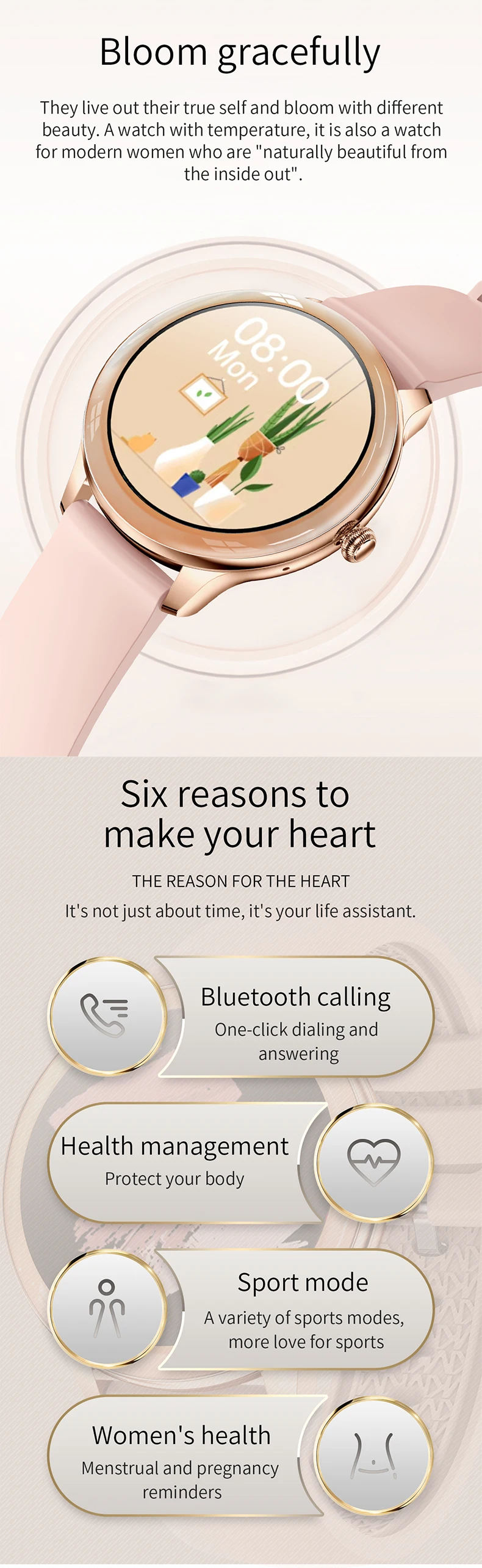 Smart Watch Boot Logo Customization V33 With Bt Dial Call Answer Calls