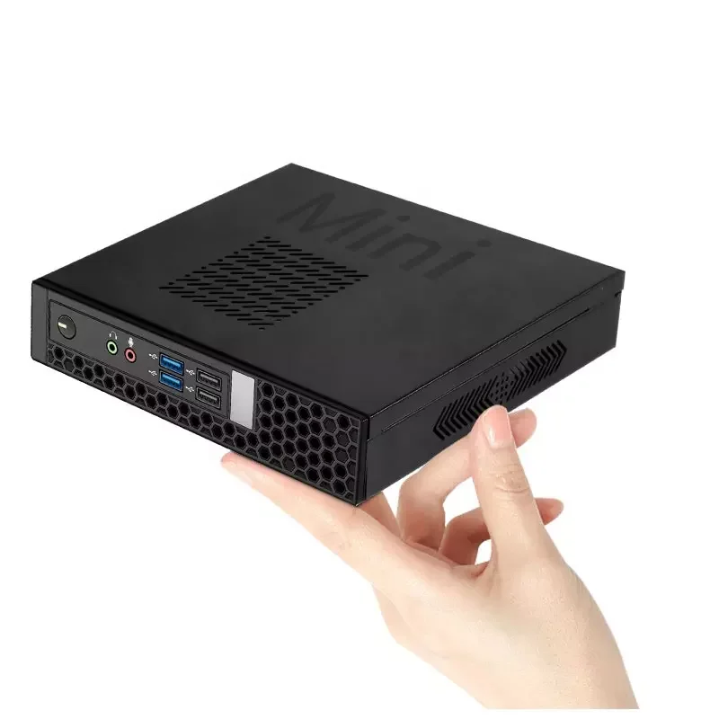 YCT Smallest Mini Pc Win 10 Gaming Micro Computer Black D3 SSD Windows 10 Intel CORE I7 Host I7 Cpu Industry Touch Screen Computer