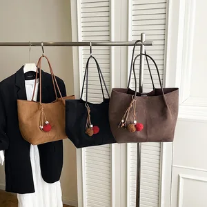 The 2026 Winter New Large-capacity Ladies' Tote Bag Two-in-one Single-shoulder Bag for Ladies Women Sac