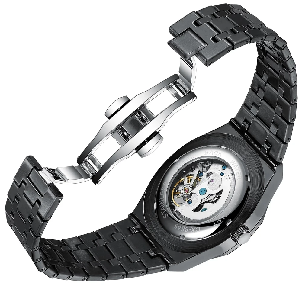 CHENXI 8848 Automatic Men's Tourbillon Wrist Watch - Waterproof