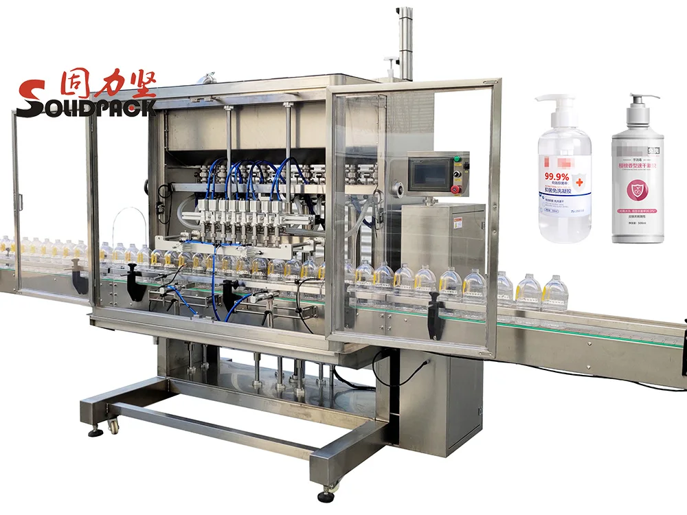 detergent liquid soap bottle filling machine