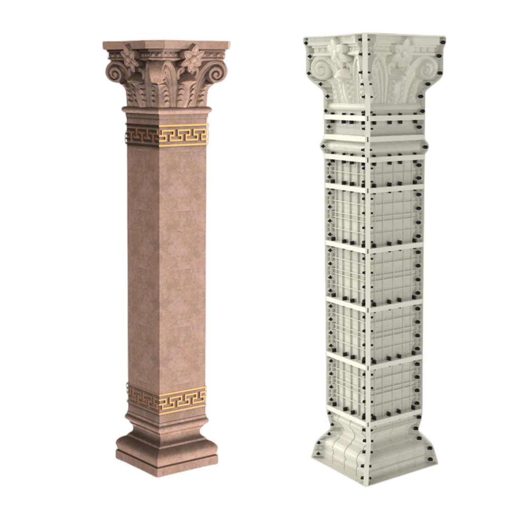 Highend Plastic Pillar Molds Roman Pillar Molds Pillar Mould Square