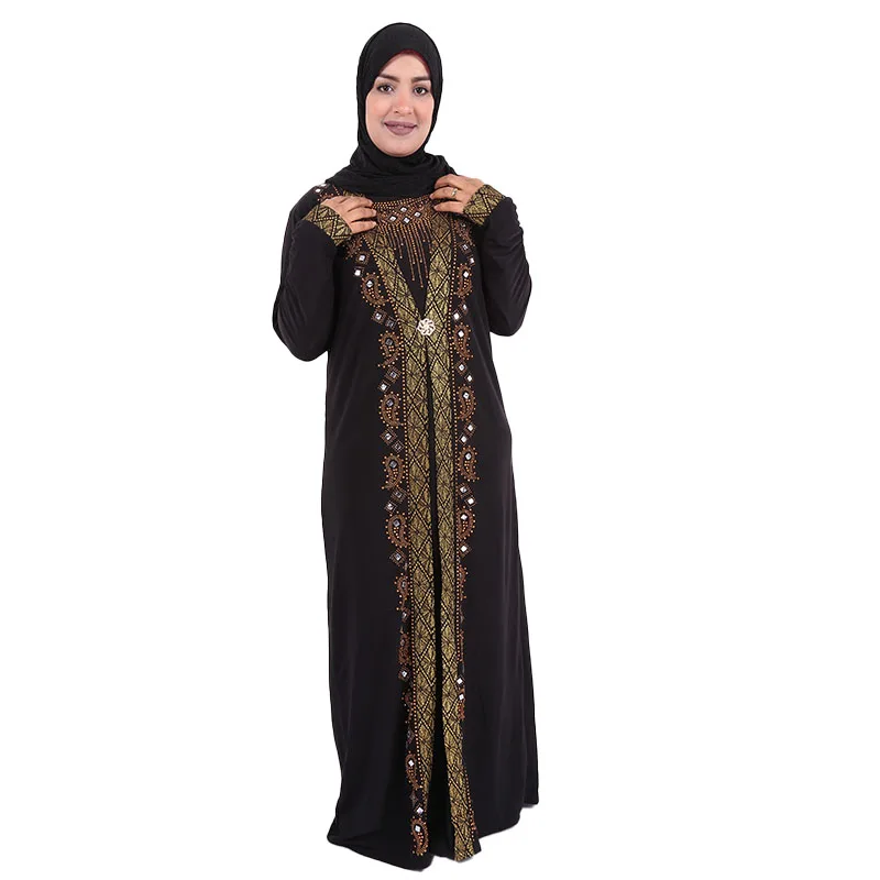Abaya Moderne 2026 – Robe Islamique en Tissu Tricoté – Vente en Gros Grossiste Turquie