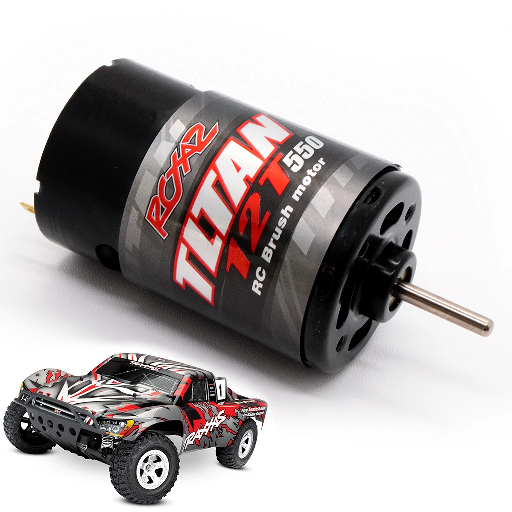 RC 550ブラッシュドモーター12T-55Tアキシャルトラクサス用TRX4RC
