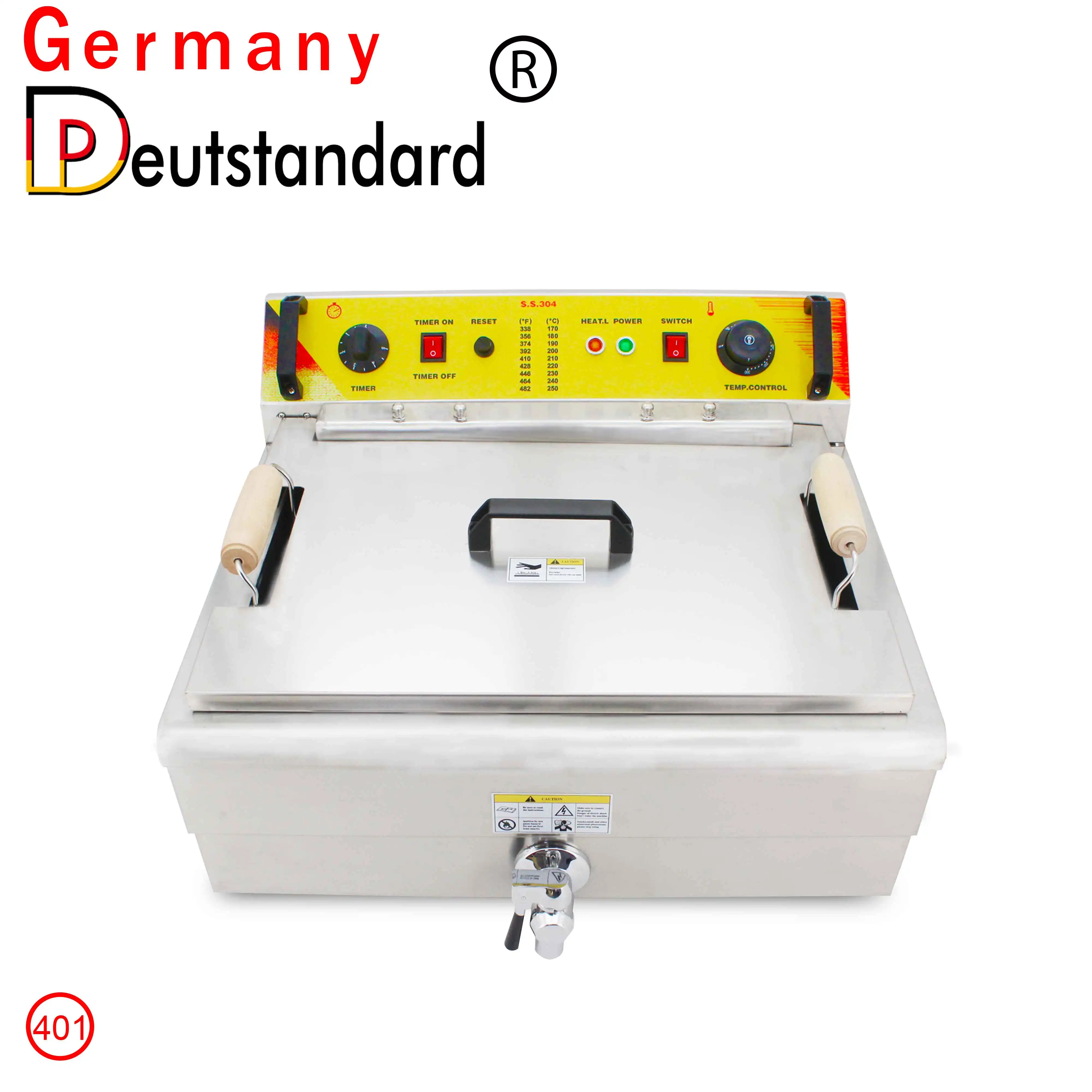 Commercial Electric Deep Fryer Factory Professional Fryer Churros Chicken Fryer for Sale