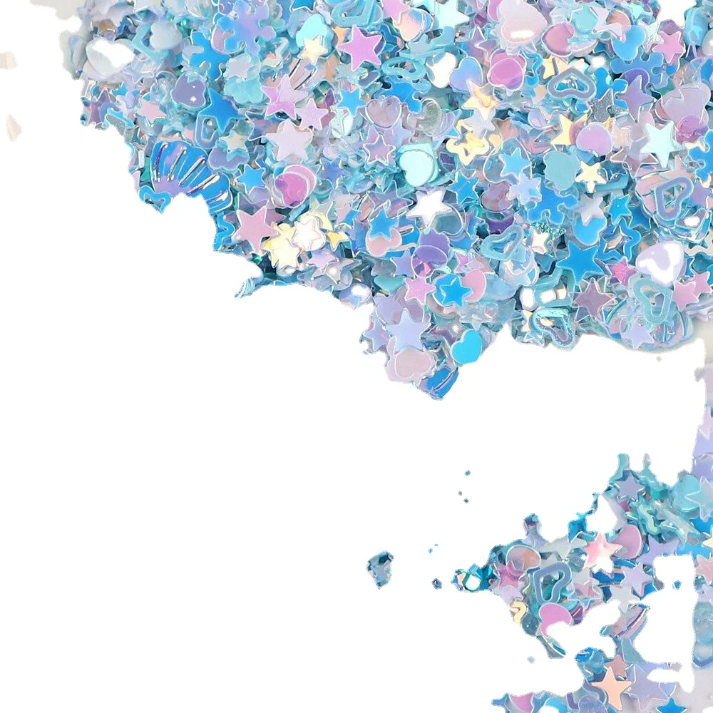 Небольшие партии, 1 килограмма, индивидуальные круглые Блестки, свободные серебряные пайетки «сделай сам» для дизайна ногтей, украшения «сделай сам»