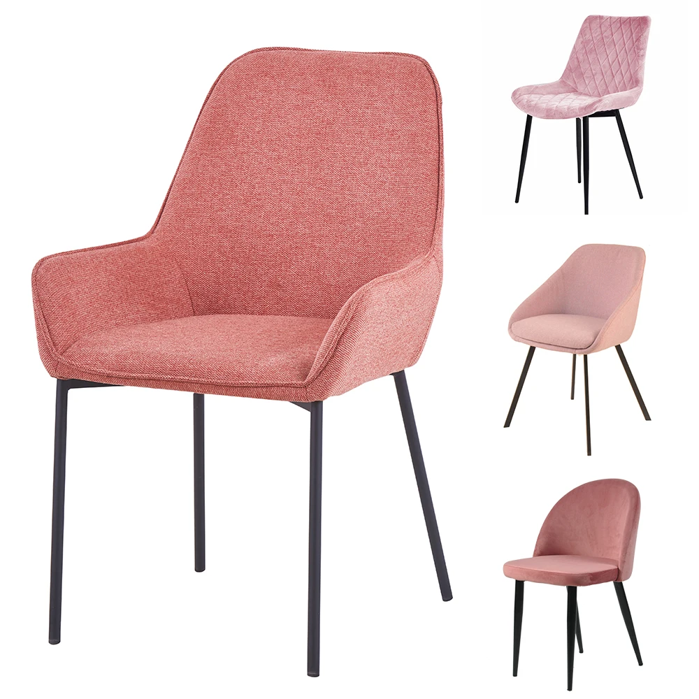 Luxury Modern Hotel Restaurant Dining Room Chair Brown Grey