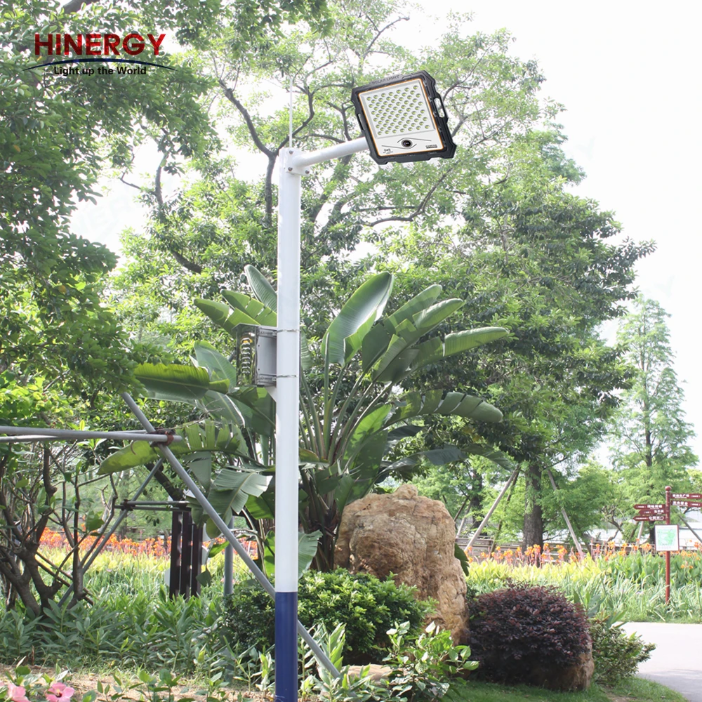 IP67 Outdoor 100W/200W Solar LED Street Flood Light with Solar Panel Motion Sensor Path Way Floodlight for Residential Ip Rated