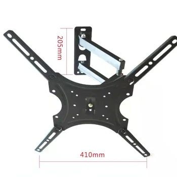 Factory Best Price Swivel TV Brackets Floating Wall Mount Folding Monitor Arm Mount Hanger 15"-55"