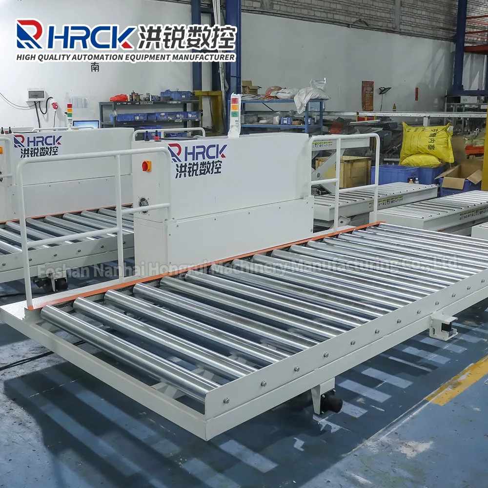 Easy Installation Rail Guided Vehicle RGV Logistics Robot Radio Shuttle for Automated Storage and Retrieval System