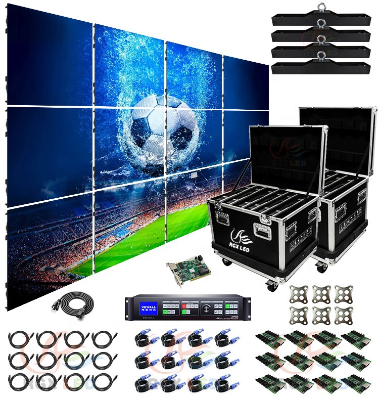 
RGX Most popular HD LED display panels P2.976 P3.91 P4.81 LED video screen with 3840Hz 